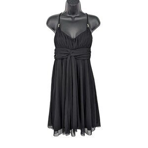 Y2K B Darlin Babydoll Dress Women Size 13/14 Spaghetti Straps Coquette HOCO USA